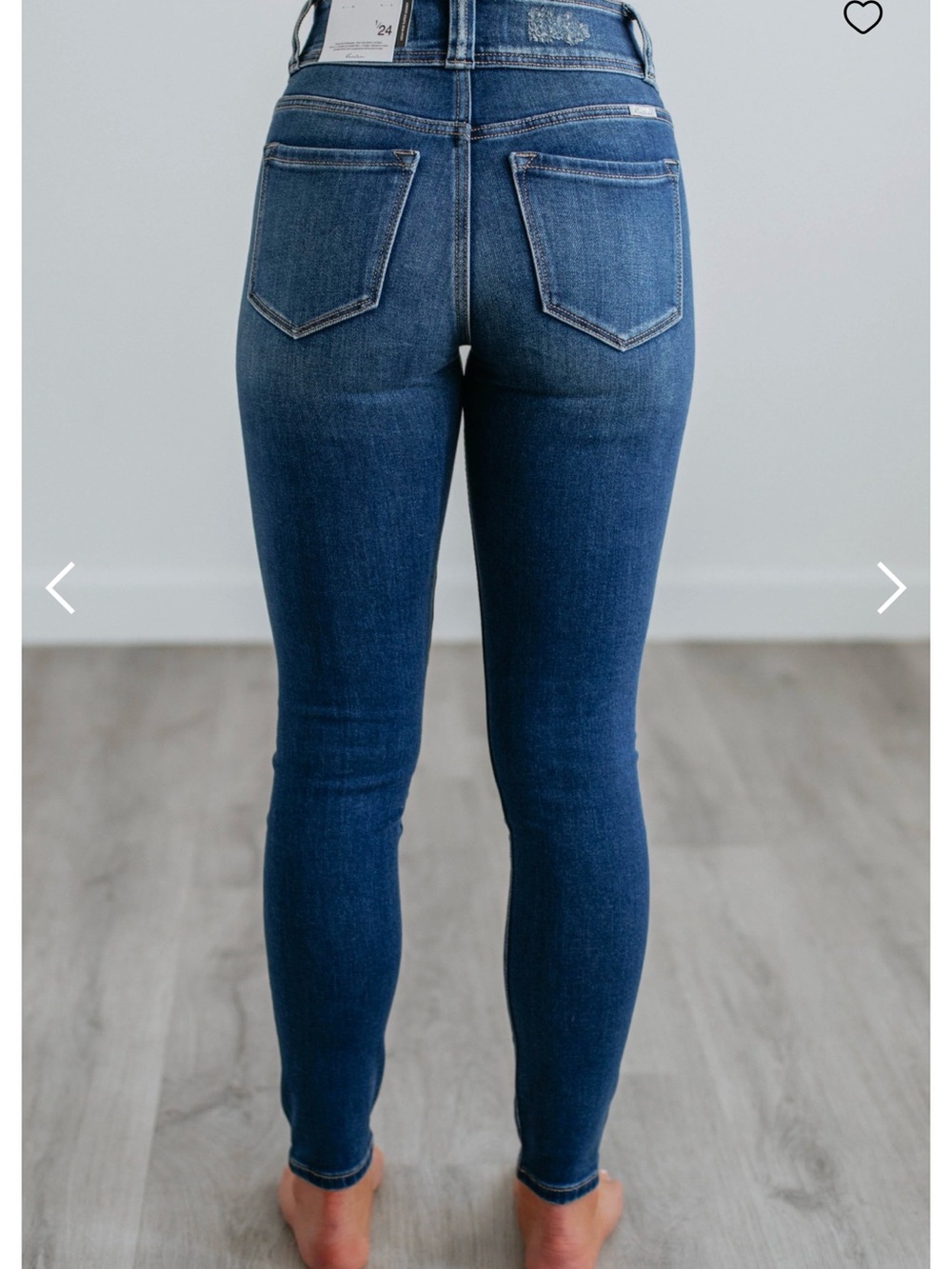 KanCan Scout Jeans Dark Wash Women’s Size 9/28 Skinny High Rise - Picture 4 of 13